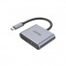CÁP TYPE C -> USB 3.0 + HDMI + VGA +PD 100W Unitek - D1049A